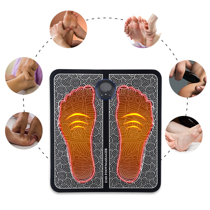 Massageador Foot Massager™  - Reduz Dores e Inchaços no Pés e Pernas - FRETE GRÁTIS